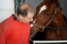 The inseperable Pottins and 'Pender'... (Kay Photo)