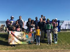 Winner's Circle following the KidSport feature race
