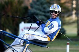 Louis Philippe Roy in the racebike