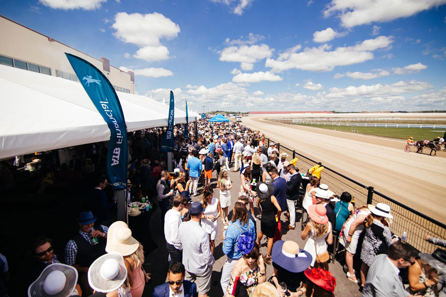 Packwood Grand event at Century Downs Casino and Racetrack in Balzac, AB