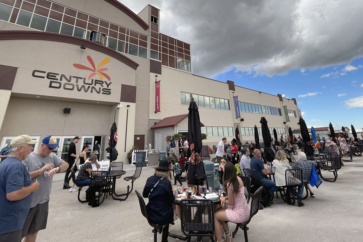 Tarmac at Century Downs in Calgary