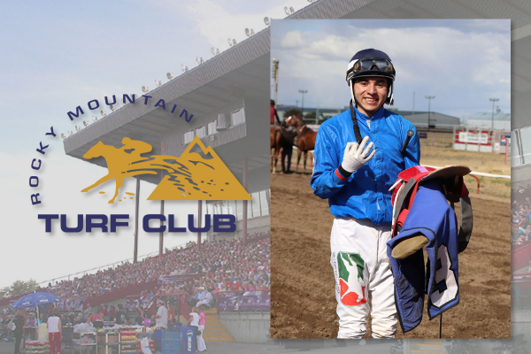 Alexi Rizo fresh off the scale after a race at RMTC