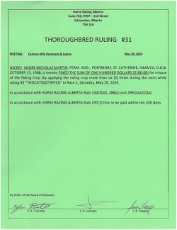 Ruling T031-2024