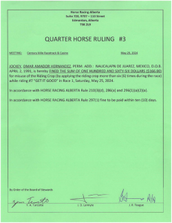 Ruling QH003-2024 (Revised)