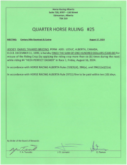 Ruling QH025-2024