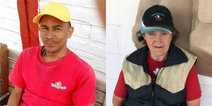 Blanford Stewart and Nellie Pigeau were a winning combination at Evergreen Park this weekend