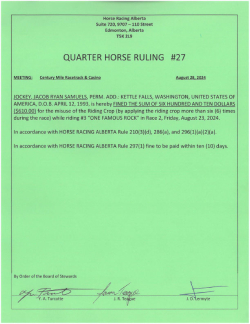 Ruling QH027-2024