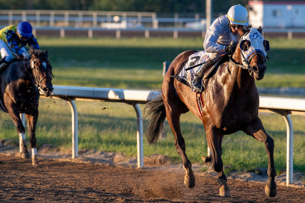 Gonzalez guides Tony's Tapit to a 5-1/2 length win in the Western Canada Handicap on June 20, 2021 at Century Mile
