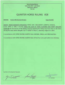 Ruling QH028-2024