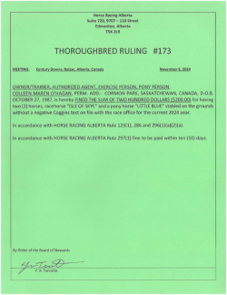 Ruling T173-2024