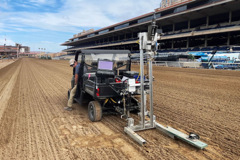 Race Track Testing at Century Mile and Century Downs (video)