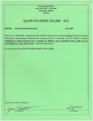Ruling QH013-2024