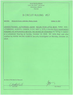 Ruling B057-2024
