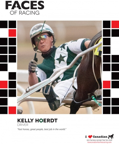 Kelly Hoerdt's Faces of Racing Poster