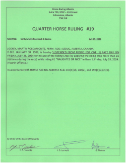 Ruling QH019-2024