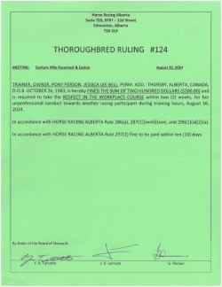 Ruling T124-2024