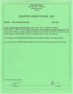 Ruling QH022-2024