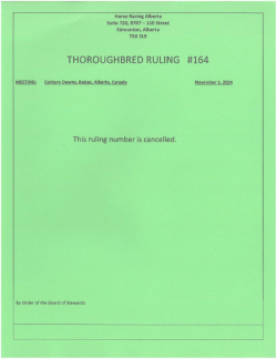 Ruling T164-2024