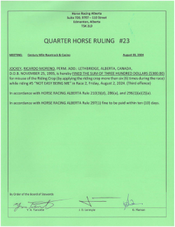 Ruling QH023-2024