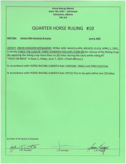 Ruling QH010-2024