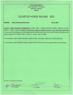Ruling QH020-2024