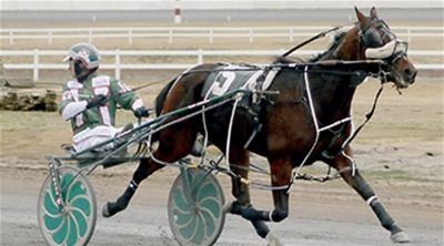 Exit Smiling winning the Alberta Maverick at Century Downs