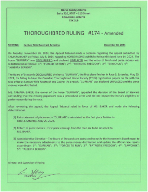 Ruling T174-2024