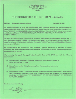 Ruling T174-2024