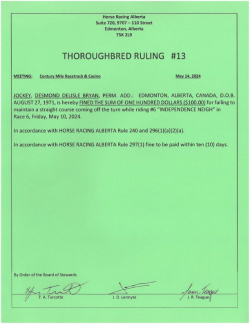 Ruling T013-2024