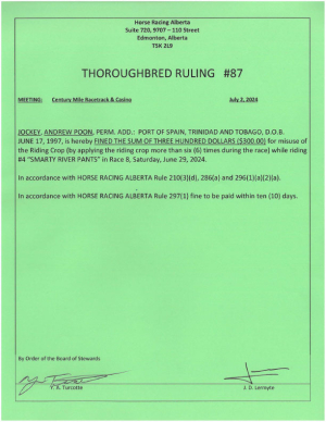Ruling T087-2024