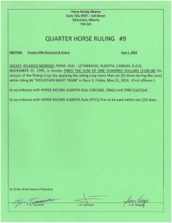 Ruling QH009-2024